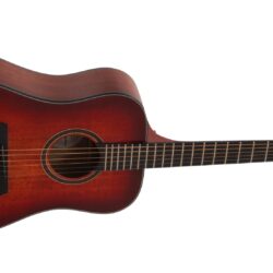 3/4 Acoustic Guitar (Satin Red)