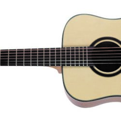 Left-Handed Dreadnaught Acoustic Guitar