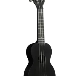 Kala Waterman Soprano Ukulele, Matte Black